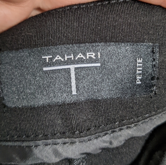 NWT Tahari black work slack 8P - Picture 6 of 9